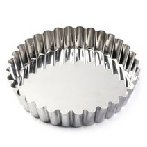 엘케이베이크웨어 스텐 높은 타르트팬, 2개