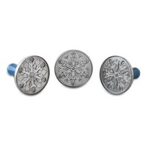 Nordic Ware 쿠키 스탬프 지오 캐스트 257092, Snowflake