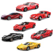 1:43 페라리 라페라리 488 스파이더 슈퍼카 전시 모형 다이캐스트 하이퍼카, 자동차, 라파 컨버터블-레드
