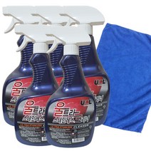 LK World 스텐전용세정제750ml 스테인레스 크리너4+1 서비스걸레40x40cm, 1개