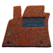 퓨어그래스 벤츠 GLC 1세대 X253 C253 220d 250d AMG GLC43 GLC63 S 350e 4MATIC Coupe 프리미엄 노블 코일매트, 1열, 트렁크 추가, 썬라이즈 오렌지