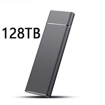 Portable SSD High Speed 2TB 1TB 500GB Type-C External Hard Drive 4TB 16TB USB 3.1 Storage Disks For, [32] Black 128TB