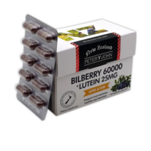 뉴질랜드 빌베리 60000mg+루테인 25mg 60베지캡슐 고함량 피터앤존 루테인 무료배송금액별사은품, 2개