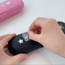 컷팅 스티커 네임스티커 이름 레터링 영문이니셜, 폰트 01, 컷팅네임 골드 2.5cm