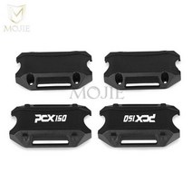 PCX125/150 오토바이 범퍼 엔진 가드 보호 블록 25mm 충돌 막대 혼다 PCX125 pcx150에 대 한 장식 모든 년, PCX150