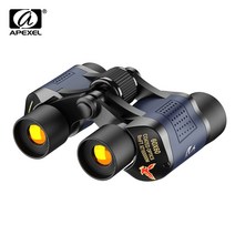 Apexel 고선명 망원경 60x60 쌍안경 10000m 야외 사냥 스포츠 용 고출력 광학 야간 투시경 쌍안경