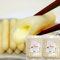 구워먹는 롱 치즈떡 떡볶이 1kg+1kg 자연치즈, 2kg, 1세트