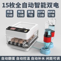 기 병아리 키우기 전 달걀 부화 알콤 자동 루딘, 15개의 스마트 단일 배터리