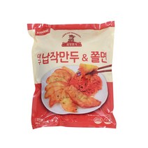 곰양분식 대구납작만두&쫄면 405g