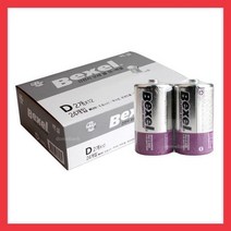 벡셀 D사이즈 건전지 R20 1.5V 24개1박스 만물상회^^&, 단일 수량