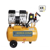 고려리프트 KRL-25-24 2.5마력 저소음 콤프레샤 오일레스 콤푸