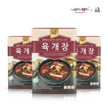 [차오름푸드] 초간단 원푸드 육개장 500g x 3개/ 500g x 5개 사먹고 해먹고 간편식, 육개장 500g x 3개