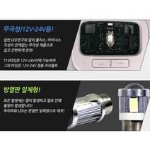 순정동일 무극성 12 24V LED전구 뉴SM3 스파크실내등, 상품선택, 31MM타입(1개)