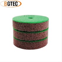광택기패드 연마 폴리셔 패드 BGTEC Dia 100mm/4inch 스폰지 다이아몬드 연마 패드 6pcs 또는 3 sets 부드, 01 6pcs Grit 1000