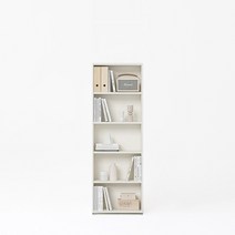 한샘 티오 일반책장 5단 60cm (컬러 택1), 화이트(B)