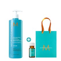모로칸오일 모이스처 리페어 샴푸 500ml 미용실 손상모발용 + 사은품증정, 1개