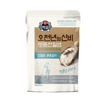 백설 명품천일염 굵은 소금 3kg 1개 대용량 솔트, 단품, 단품