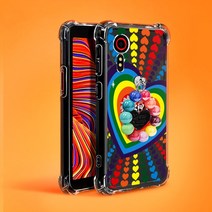 핑거링 갤럭시 Xcover 5 진주스트랩 신비폰2 리틀프렌즈5 ZEM꾸러기 키즈폰, Xcover5 (G525), 32.하와유(레인보우)