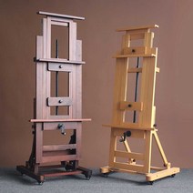 화판 이젤 나무 드로잉테이블 미술 디자이너 받침대, B