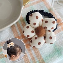 코코도트빅플라워머리끈