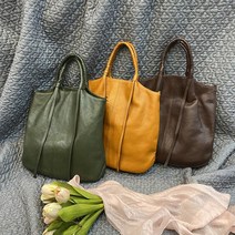 빈티지 통가죽 핸드메이드 가방 수제가방 중년여성가방 50대엄마가방