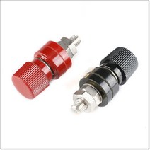 접지터미널 어스단자 바나나잭 구미 전원 8MM 6MM 카라반DIY 팔각단자, 2-레드단자6mm, 2-레드단자6mm