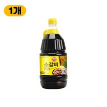 만능양념 집밥 업소용 소갈비 큰 양념 2.2kg 오뚜기, 1개