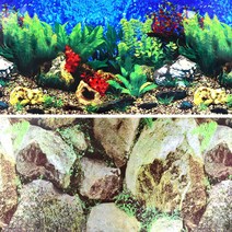 E)수족관 백스크린(10cm단위)-어항배경 그림 시트지/헬로아쿠아