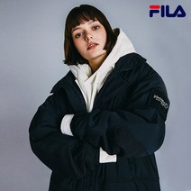 휠라 공용 롱패딩 자켓 Project 7 FS2JKC4B01X_BLK