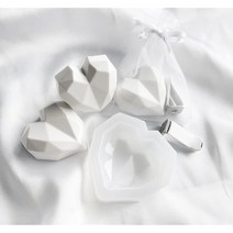 SMJ 하트석고방향제만들기 DIY세트 (3개만들기분량), 1세트