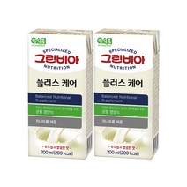 그린비아 플러스케어 깔끔한맛 200ml x 24팩, 24개
