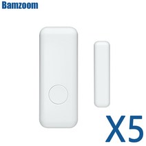 손님감지벨 동체감지기 차인벨 돔형 열선감지기 모든 433mhz 무선 홈 알람 보안 스마트 갭 센서에 대한 창 도어 센서 열린 도어 감지, 5pcs lh 도어