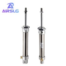 MSA MSA25 Srtoke 단동 미니 스테인레스 스틸 공압 실린더 MSA25X25S CAUCM 10S20S30S40S50S60S70S 10300mm, 없음, 4.MSA25X10S - CA Pivot type