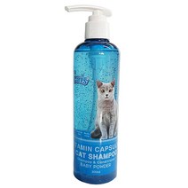 고양이 비타민 캡슐 캣 샴푸 300ml 베이비파우더향, 프라마쿠팡 1