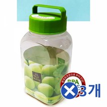 이중마개 과실주병 5.4Lx3개 매실담그는통 담금주통, 1