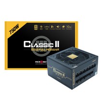 Classic II 750W 80PLUS GOLD 230V EU 풀모듈러, 상세페이지 참조
