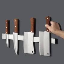 304 스테인리스 자석 칼블럭 칼꽂이 칼거치대, L