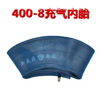 전동 트롤리 핸드카 만능지렛대 전기 애쉬 카트 플랫 베드 덤프 트럭 농업 도구 카트 범용 휠 타이어 예비 부품 Daquan, 400-8 풍선 내부 튜브