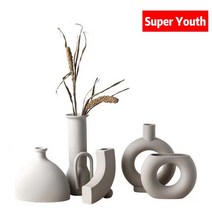 Super Youth 북유럽풍 홈장식 세라믹 꽃병, E