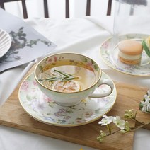 (한국도자기 공식 온라인스토어) 로망스마리 커피세트 2(4)p, 혼합색상, 2세트