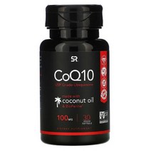 스포츠리서치 코엔자임Q10 임신준비코 큐텐 코엠자이 CoQ10 조효소 100mg 30정