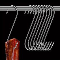 스텐 정육 고기 걸이 S자 후크 고리 22cm DD-11984 p, p 본상품선택