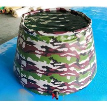 농수 5톤물탱크 카라반 대용량 저수조 대형 농업용, 3x2x1m하단 및 상단 높이 5톤청색
