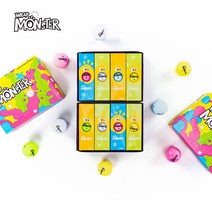 랩몬스터 초고반발 필드용 연습 선물용 유 무광 골프공 3구 12구, 3구-2피스, 유광 옐로우