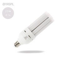 나스필 led 콘벌브 콘램프 전구 20W E26, 주광색(형광등색)