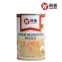 화풍 초고버섯 (홀) 버섯 통조림, 400g, 28개입