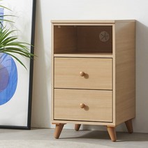 미니 3단 이케아 서랍장 400 신혼 원룸 협탁 자취방 거실 침실 수납장, A2124, 화이트