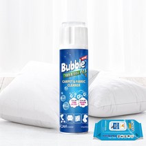 NEW 버블싹 패브릭 소파 폼 클리너 500ml + (사은품) 마법의 청소박사 마법의청소박사 30매 무료증정, 버블싹 500ml + 마법의청소박사 30매