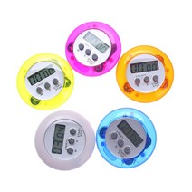 1 pc lcd 디지털 주방 카운트 다운 마그네틱 타이머, 보라색