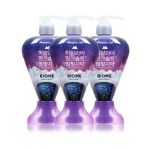 히말라야 핑크솔트 펌핑치약 바이옴 285g(3개)